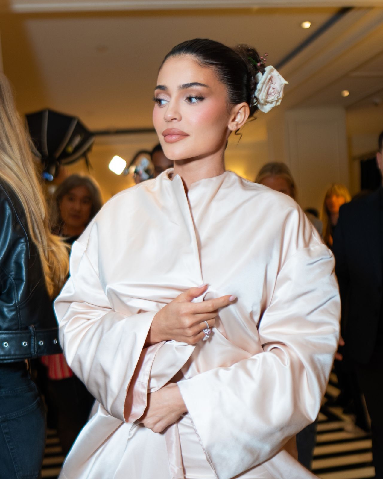 KYLIE JENNER LEAVING THE MARK HOTEL AFTER MET GALA IN NEW YORK